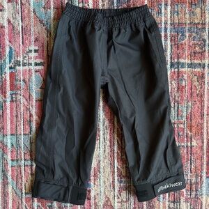 Oaki Toddler 3T Trail/Rain Pant, Black